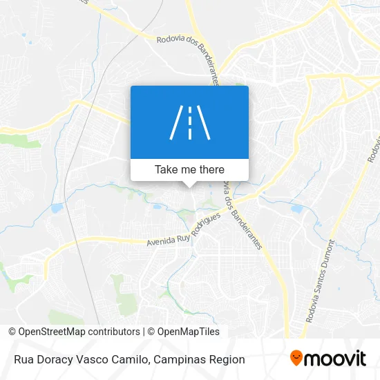 Rua Doracy Vasco Camilo map