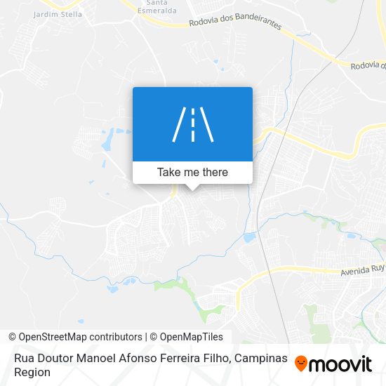 Rua Doutor Manoel Afonso Ferreira Filho map