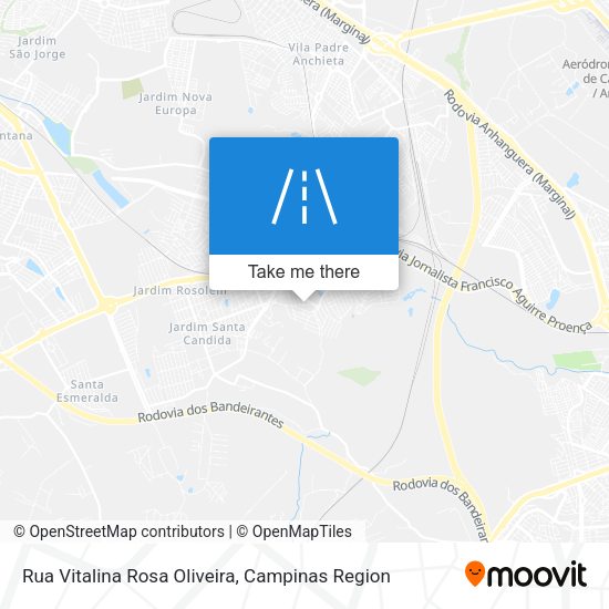 Rua Vitalina Rosa Oliveira map