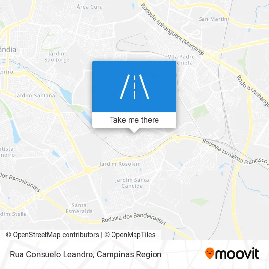 Rua Consuelo Leandro map