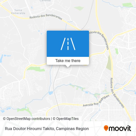 Rua Doutor Hiroumi Takito map