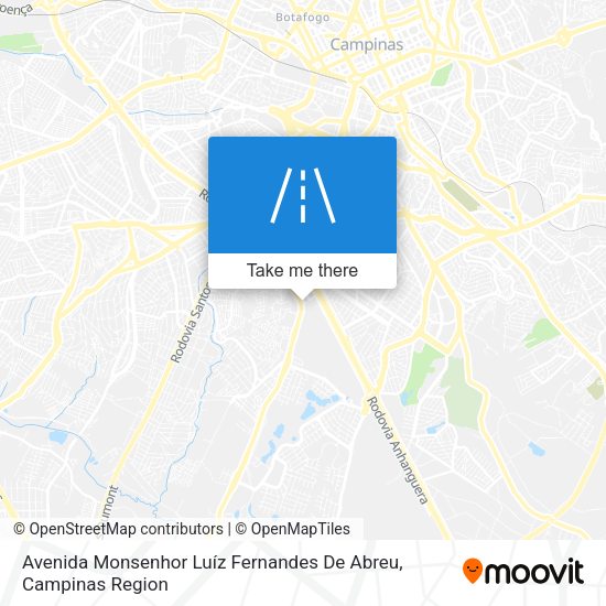 Avenida Monsenhor Luíz Fernandes De Abreu map
