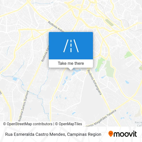 Rua Esmeralda Castro Mendes map