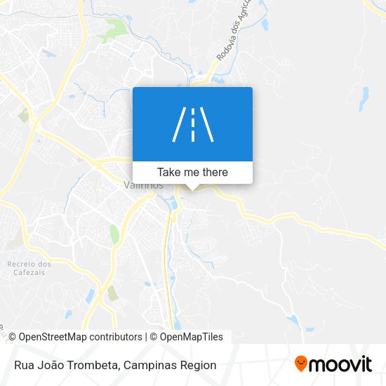 Rua João Trombeta map
