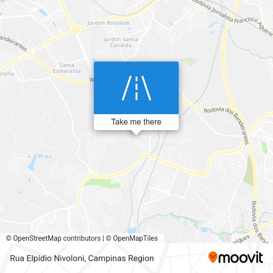 Rua Elpídio Nivoloni map