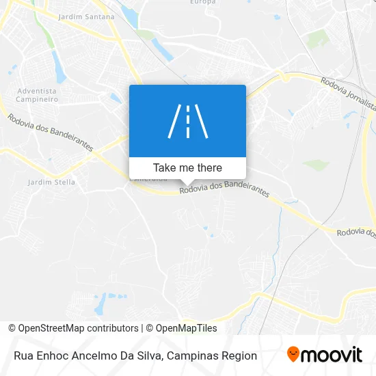 Rua Enhoc Ancelmo Da Silva map