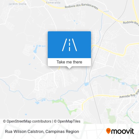 Rua Wilson Calstron map