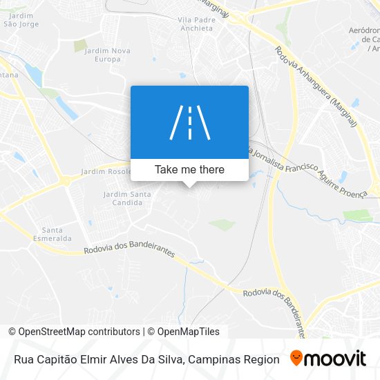 Rua Capitão Elmir Alves Da Silva map