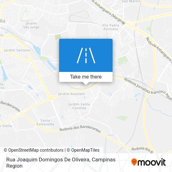 Rua Joaquim Domingos De Oliveira map