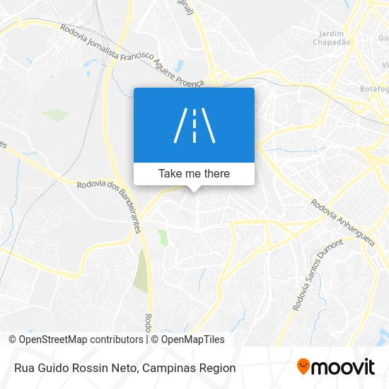 Rua Guido Rossin Neto map