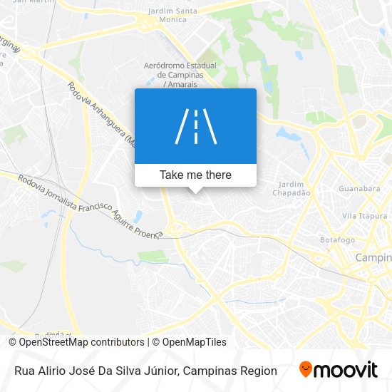 Rua Alirio José Da Silva Júnior map