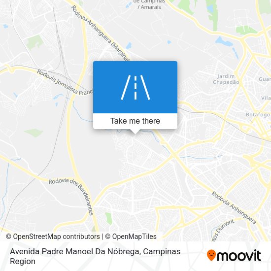 Avenida Padre Manoel Da Nóbrega map