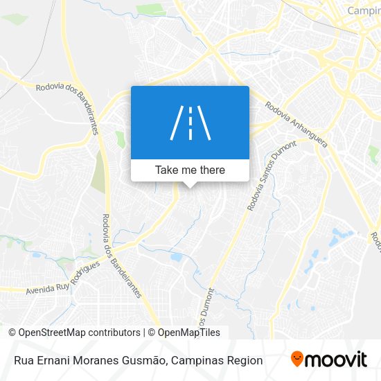 Rua Ernani Moranes Gusmão map