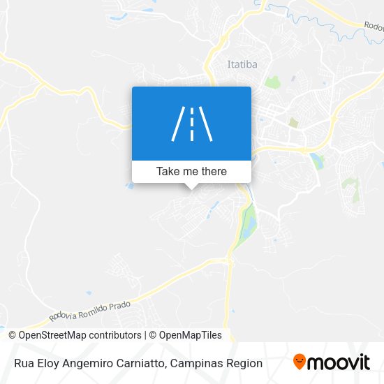 Rua Eloy Angemiro Carniatto map