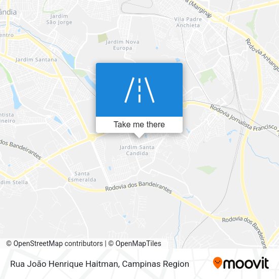 Rua João Henrique Haitman map