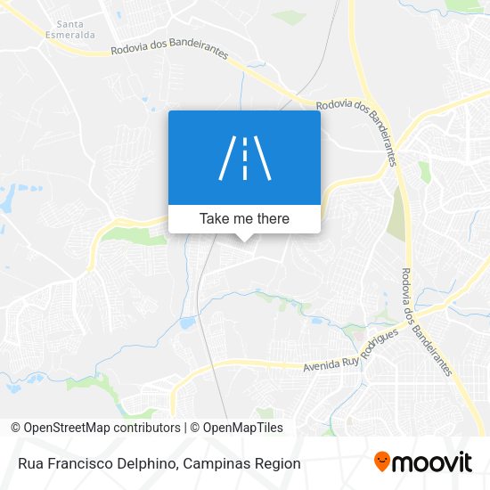 Rua Francisco Delphino map