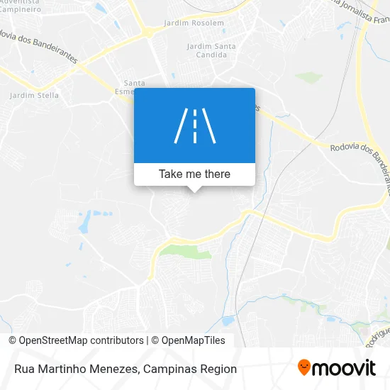 Rua Martinho Menezes map