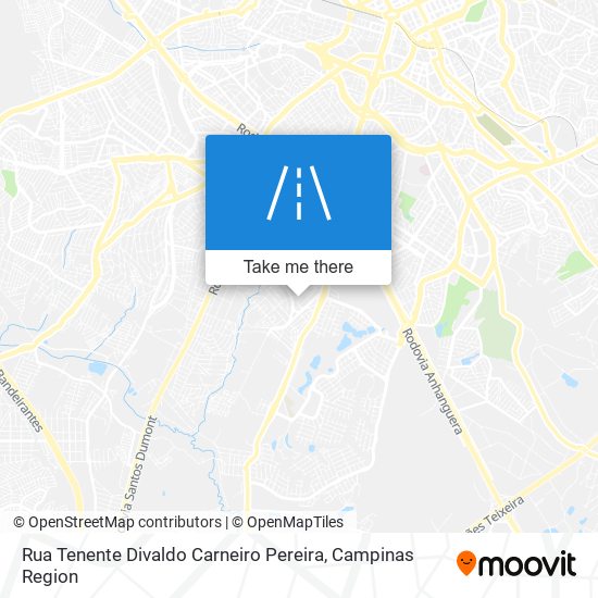 Rua Tenente Divaldo Carneiro Pereira map