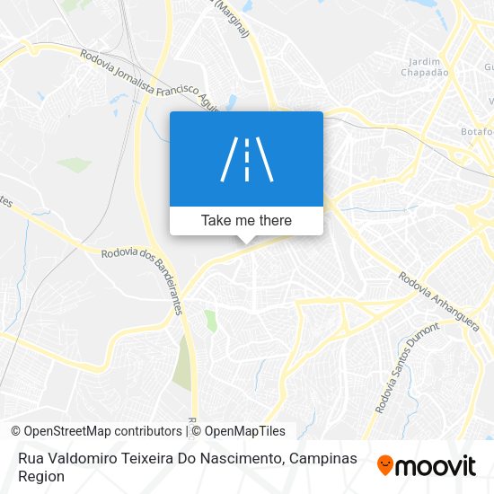 Rua Valdomiro Teixeira Do Nascimento map