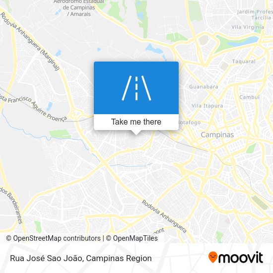 Rua José Sao João map