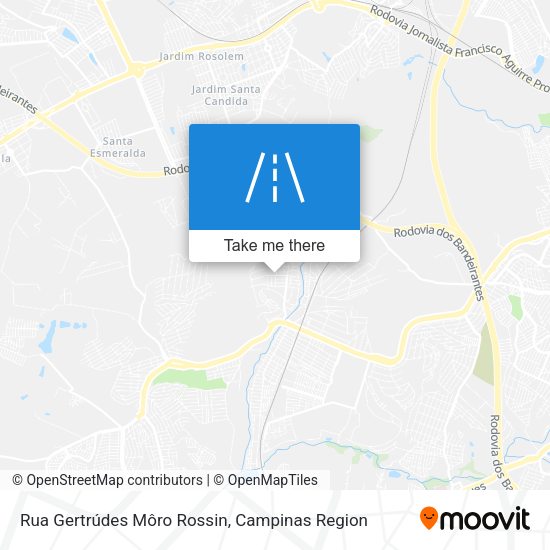 Rua Gertrúdes Môro Rossin map