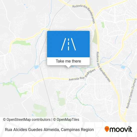 Rua Alcides Guedes Almeida map