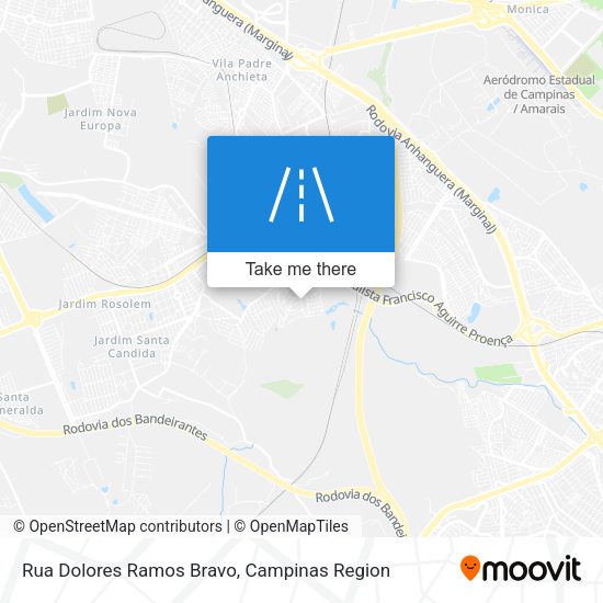 Rua Dolores Ramos Bravo map