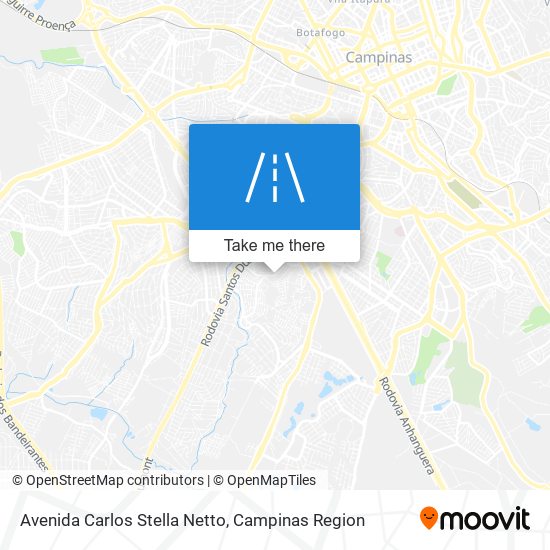 Mapa Avenida Carlos Stella Netto