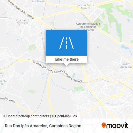 Rua Dos Ipês Amarelos map