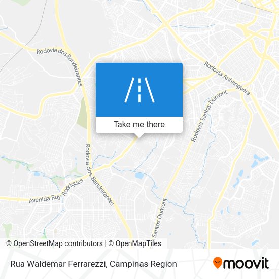 Rua Waldemar Ferrarezzi map