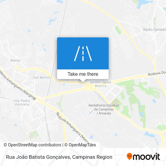 Rua João Batista Gonçalves map