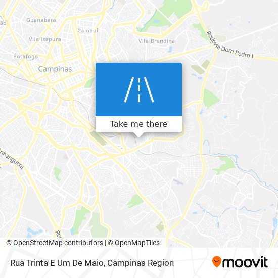 Mapa Rua Trinta E Um De Maio