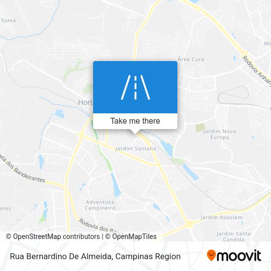 Rua Bernardino De Almeida map