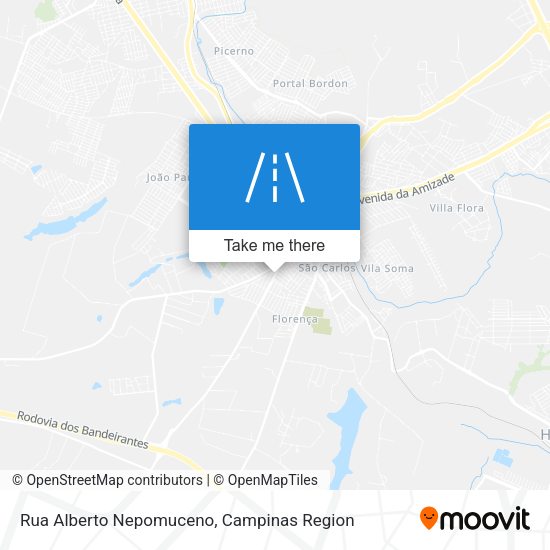 Rua Alberto Nepomuceno map