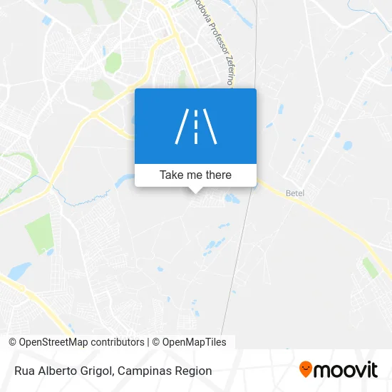 Rua Alberto Grigol map