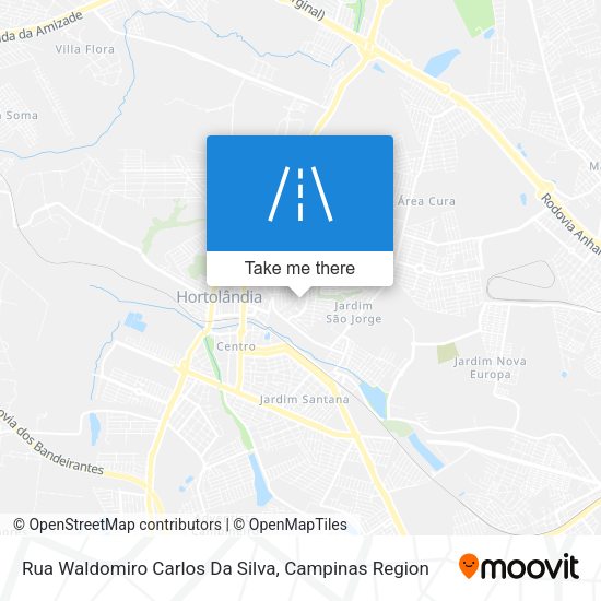 Rua Waldomiro Carlos Da Silva map