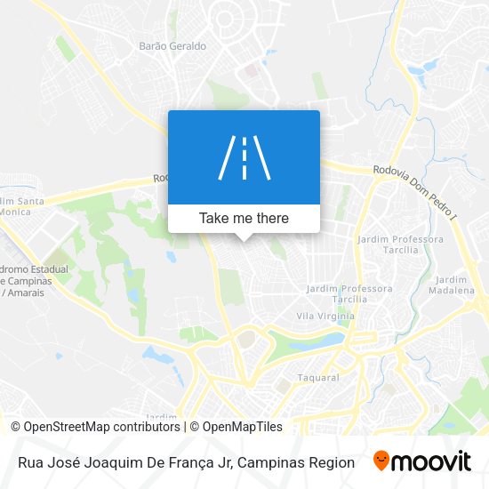 Rua José Joaquim De França Jr map