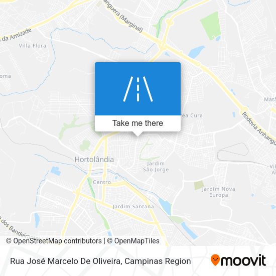 Rua José Marcelo De Oliveira map