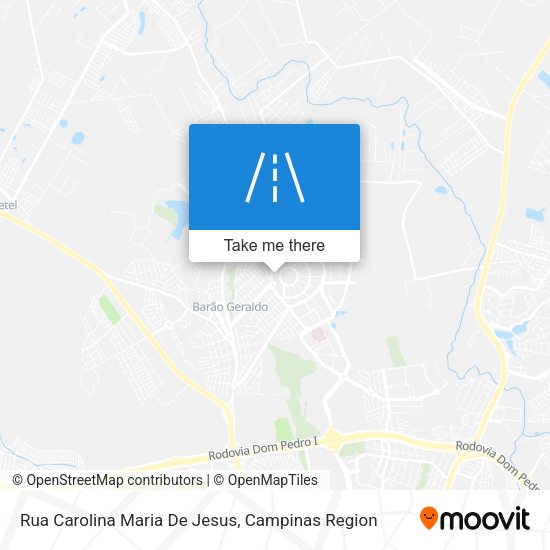 Rua Carolina Maria De Jesus map