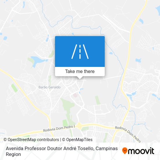 Avenida Professor Doutor André Tosello map