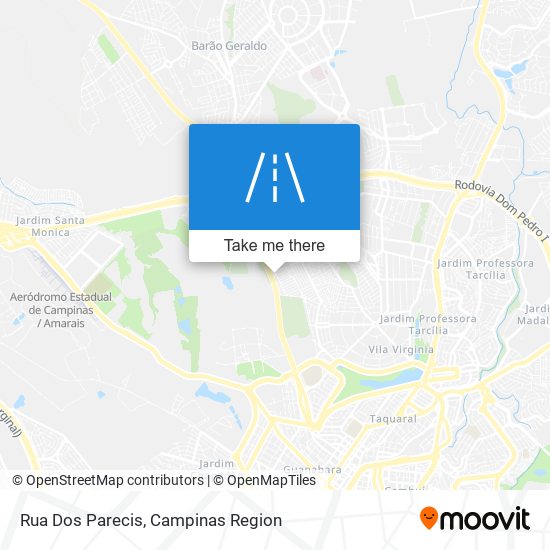 Mapa Rua Dos Parecis