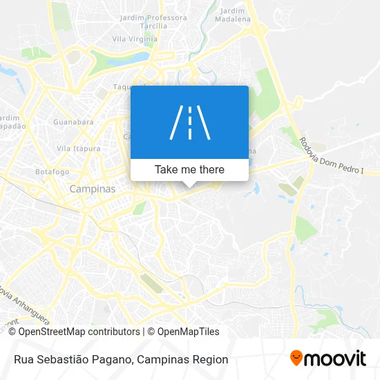 Rua Sebastião Pagano map