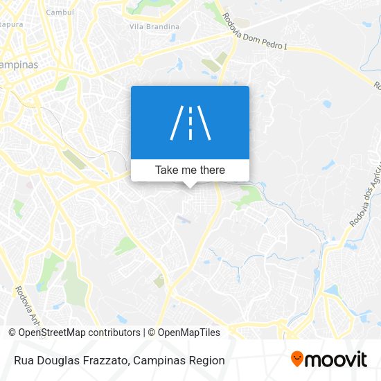 Rua Douglas Frazzato map