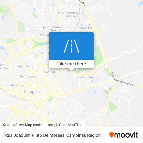 Mapa Rua Joaquim Pinto De Moraes