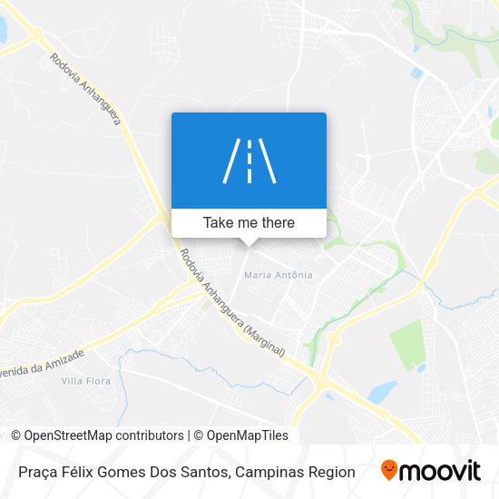 Praça Félix Gomes Dos Santos map