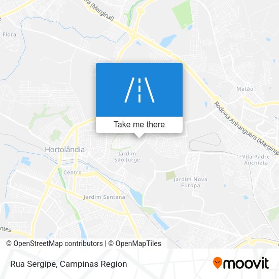 Rua Sergipe map