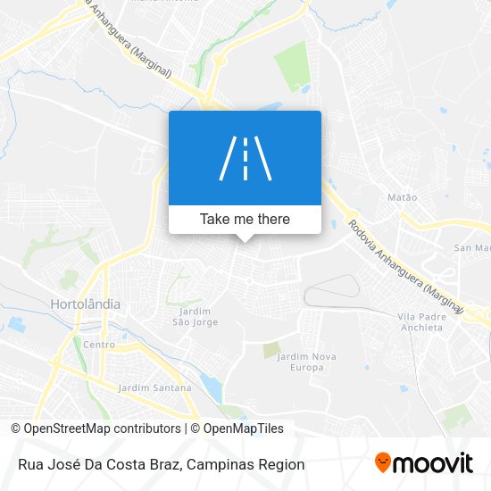 Rua José Da Costa Braz map