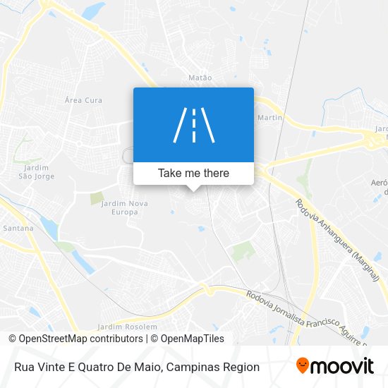 Rua Vinte E Quatro De Maio map
