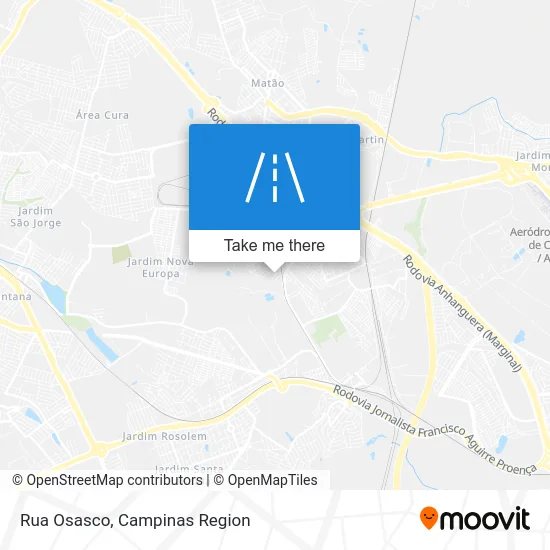 Rua Osasco map