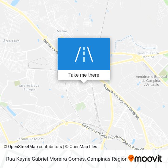 Rua Kayne Gabriel Moreira Gomes map